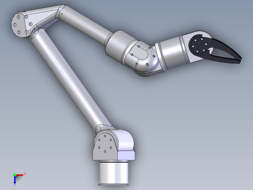 机械臂夹手俯视缩略图