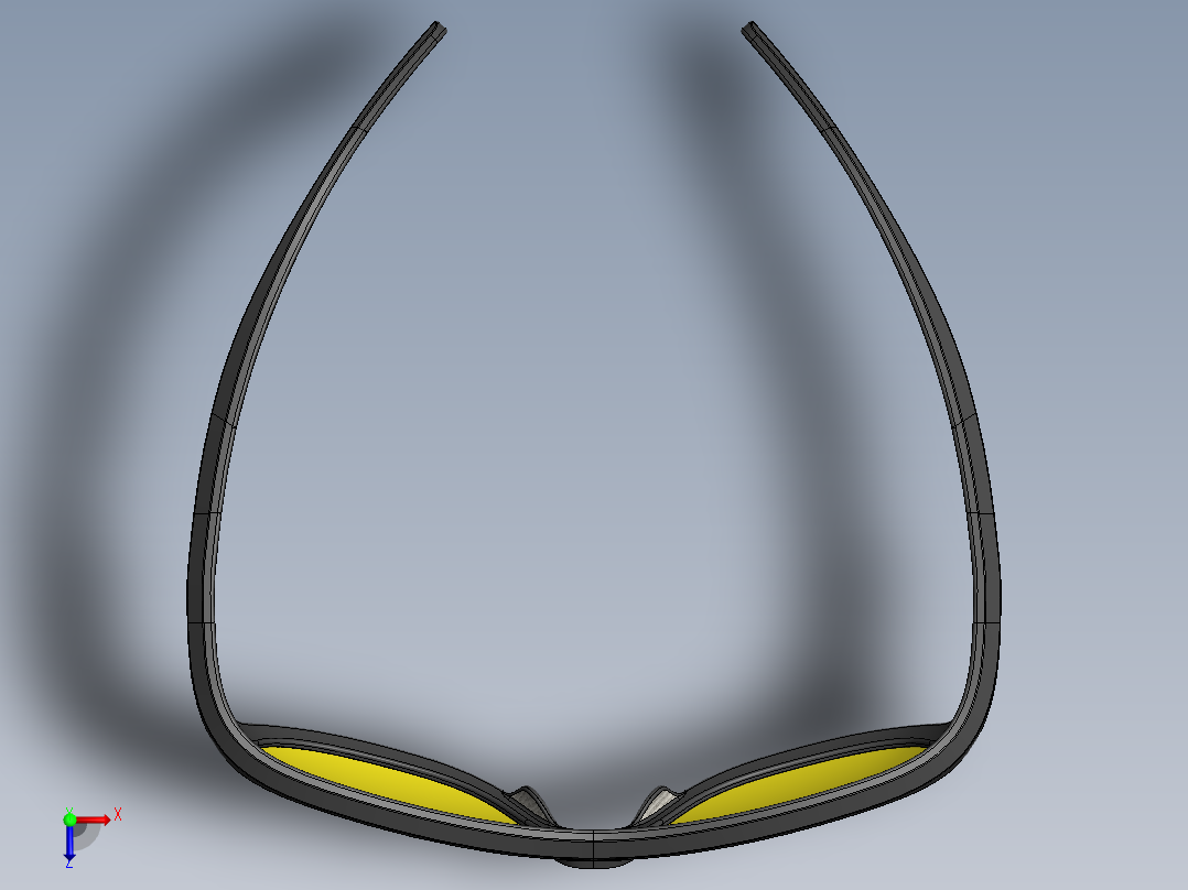 眼镜、墨镜(49)俯视图