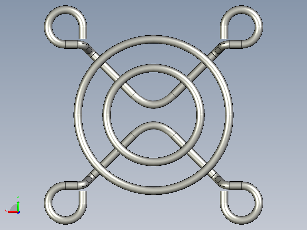 防护风扇21后视图