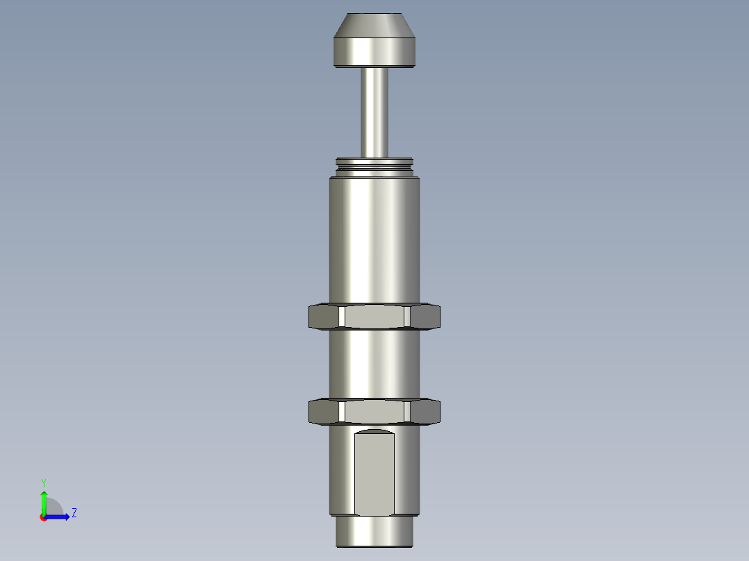 ACA2020-3F液压缓冲器427ZB左视图