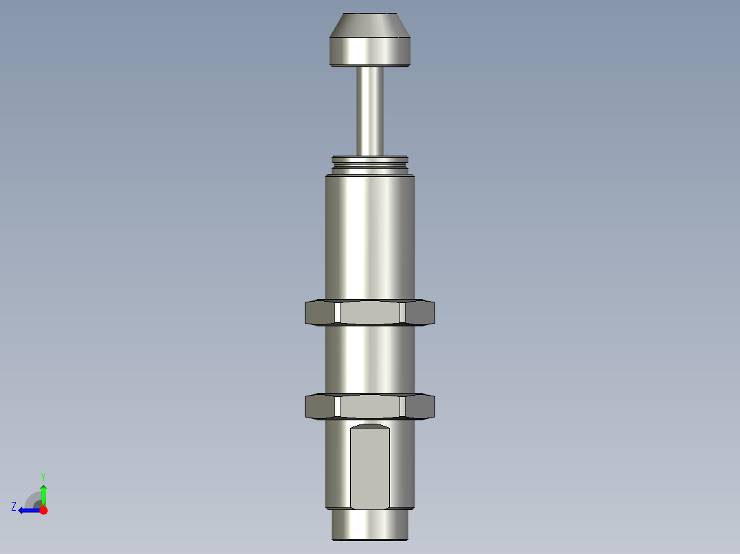 ACA2020-3F液压缓冲器427ZB右视图