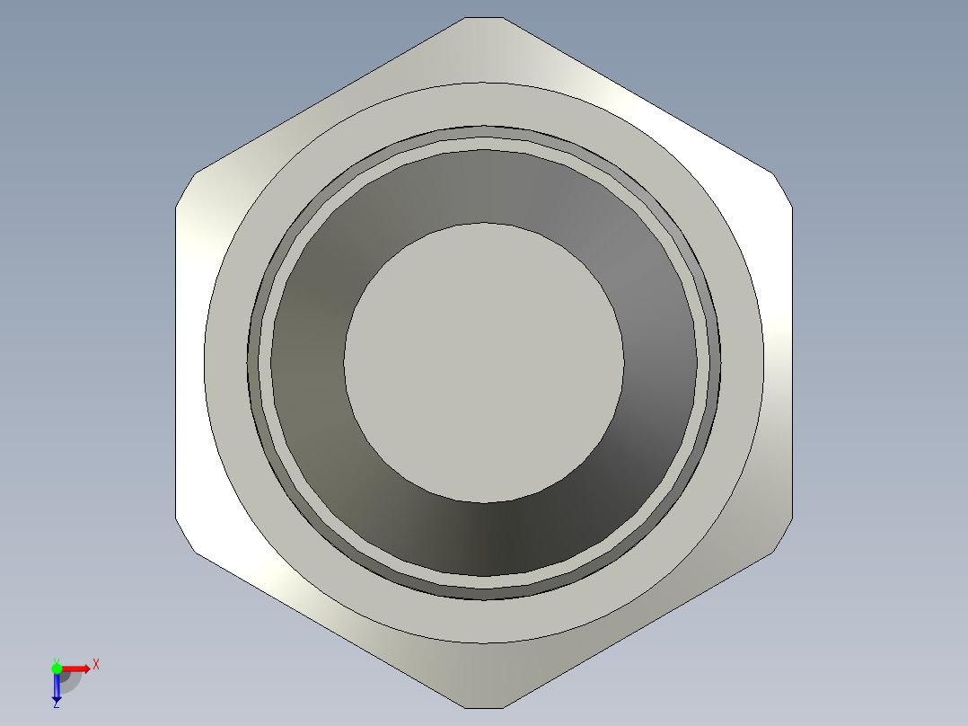 ACA2020-3F液压缓冲器427ZB俯视图