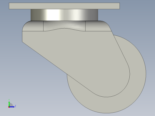 脚轮FW75100F-11-收料左视缩略图