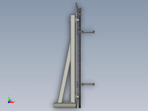 机电一体化连续提升机前视缩略图