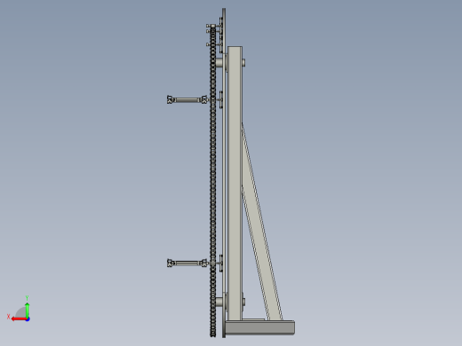 机电一体化连续提升机后视缩略图