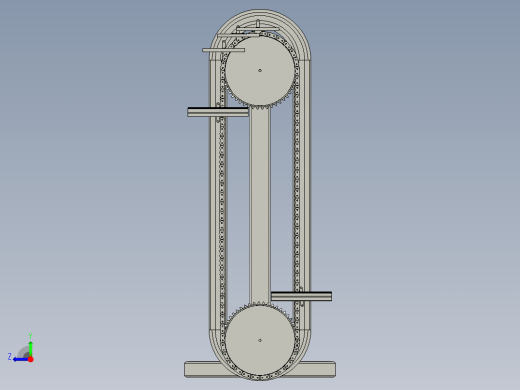 机电一体化连续提升机右视缩略图