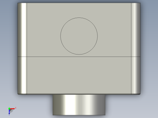 单孔启动按钮盒(XALB01C)俯视缩略图