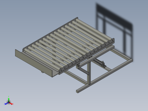 门板气泡膜上料机