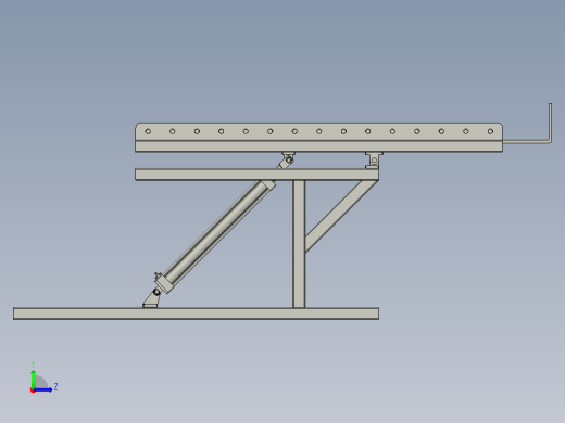 门板气泡膜上料机左视缩略图