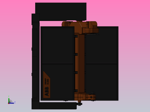 ABB三轴变位机左视缩略图