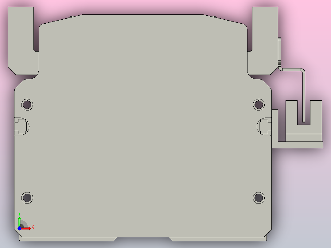 MT100BS半封闭丝杆滑台[MT100BS.L#.100.BC.P20.C3]前视图