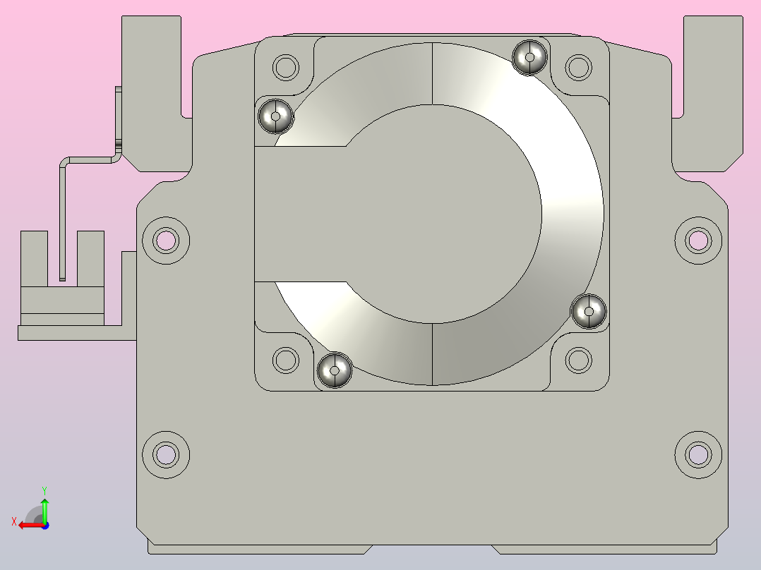 MT100BS半封闭丝杆滑台[MT100BS.L#.100.BC.P20.C3]右视图