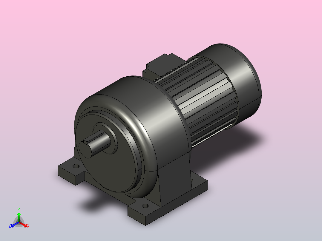 感应电机E50-2200-S1(45-100)主视图