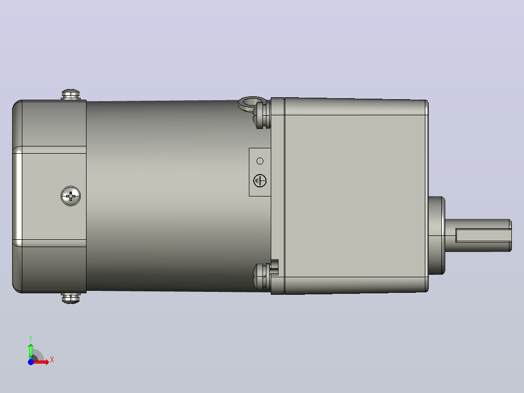 阻尼电机5RK60GU-CF 5GU3KB～200KB前视图