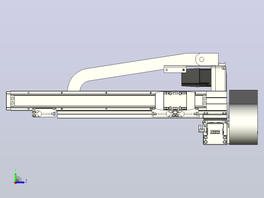 XYGT210-A3-800-300-M-C-0001丝杆模组 XY悬臂 负载2-5KG 内嵌式 XYGT210-A3 替换TOYO直线模组左视缩略图