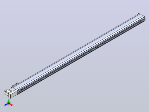皮带直线轴半封闭可选导轨TPA-HNB-175D-140-L3050-MR-C-P75-N3