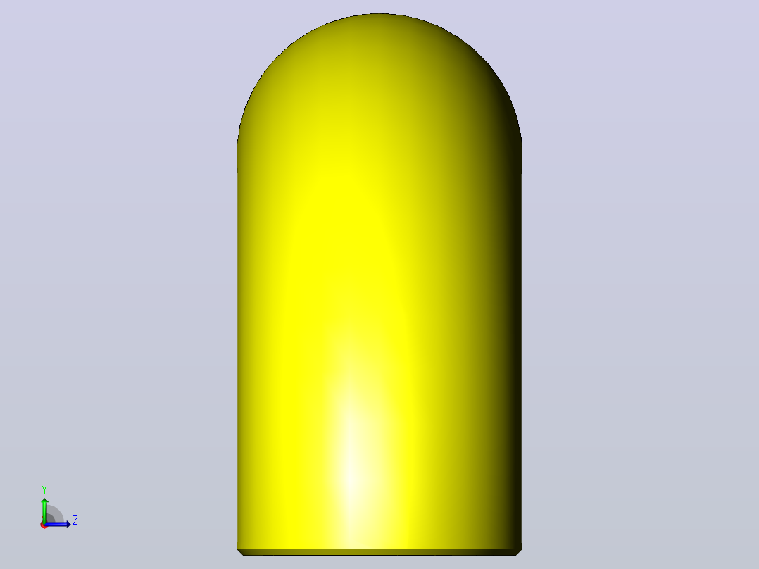 无缝冲压弯头90deg lr metric elbow左视图