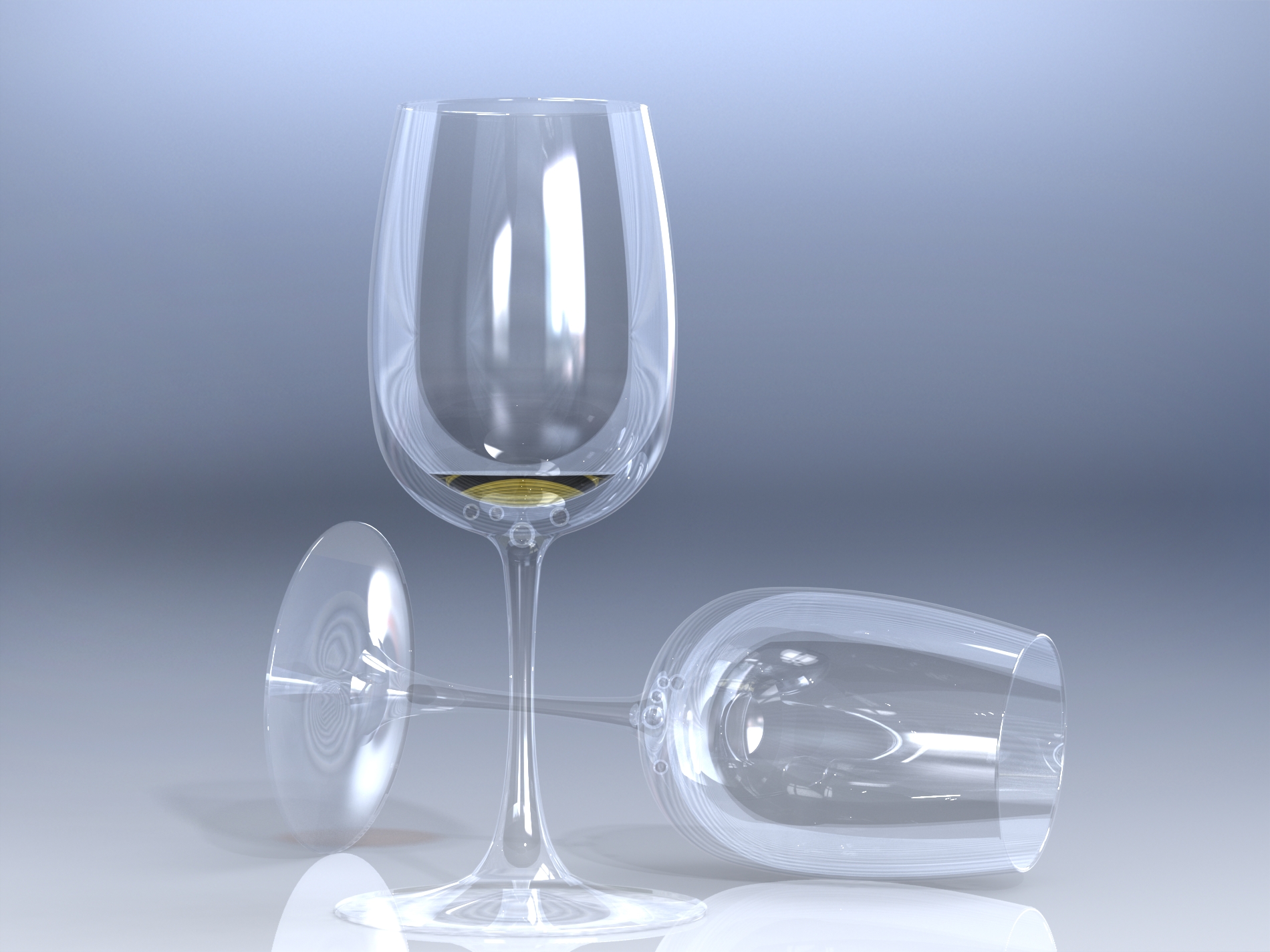 完美的酒杯