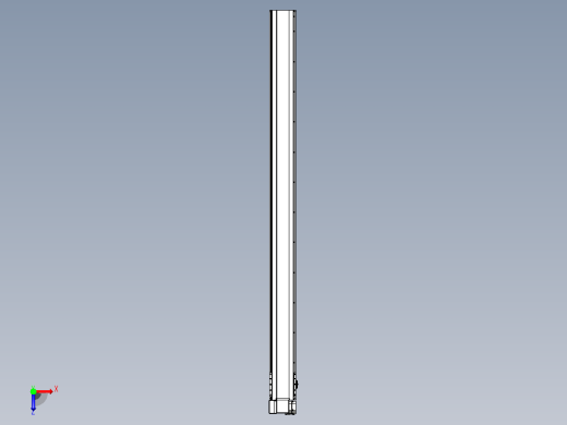 皮带直线轴半封闭可选导轨TPA-HNB-175D-140-L2300-LP-C-P75-N3俯视缩略图
