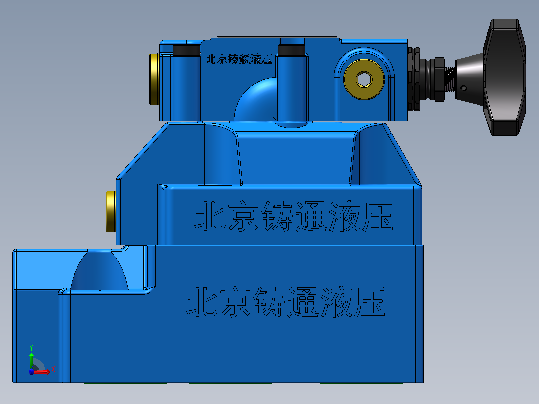 DA30-1 先导式卸荷溢流阀前视图