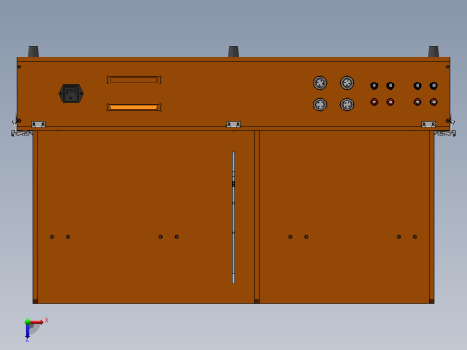 顶针测试架4工位治具俯视缩略图