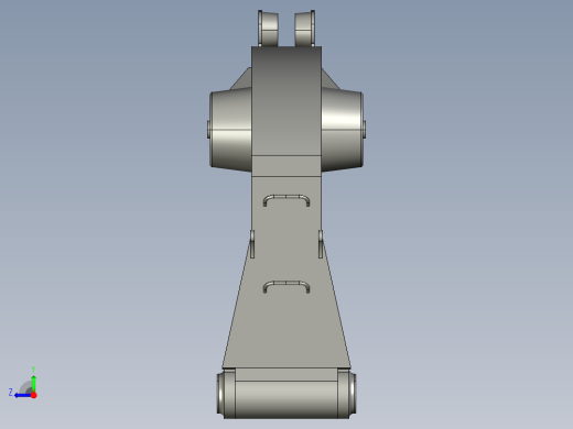 SY215C-8挖掘机动臂结构设计（cad+pro+说明书）右视缩略图