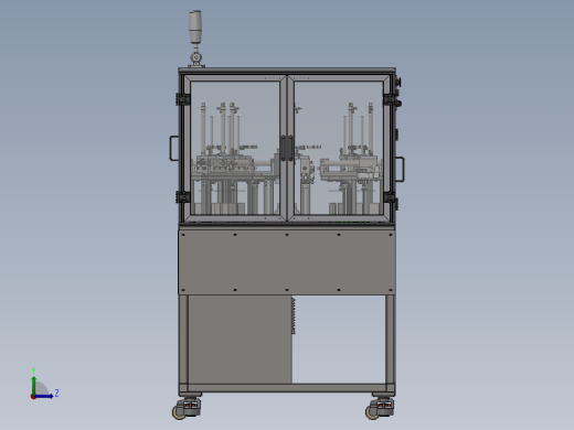 自动化水洗标机sw18可编辑左视缩略图