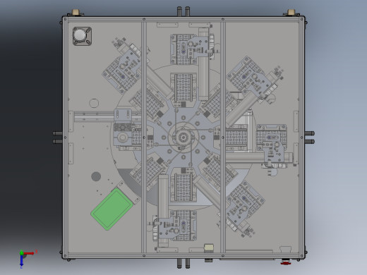 自动化水洗标机sw18可编辑俯视缩略图
