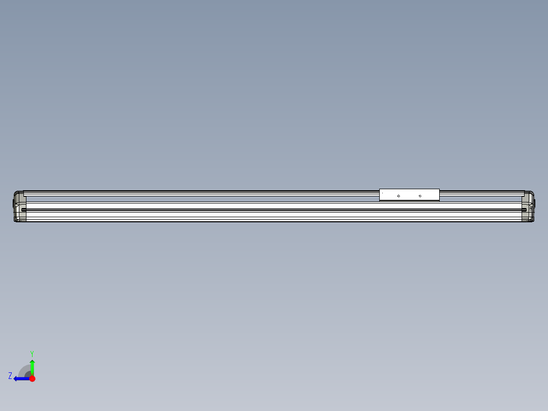 Toyo东佑达直线模组-ETH14-800-M+煞車右视图
