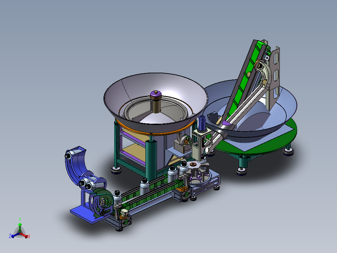 B05-玻璃瓶_医药瓶全自动灌装生产线