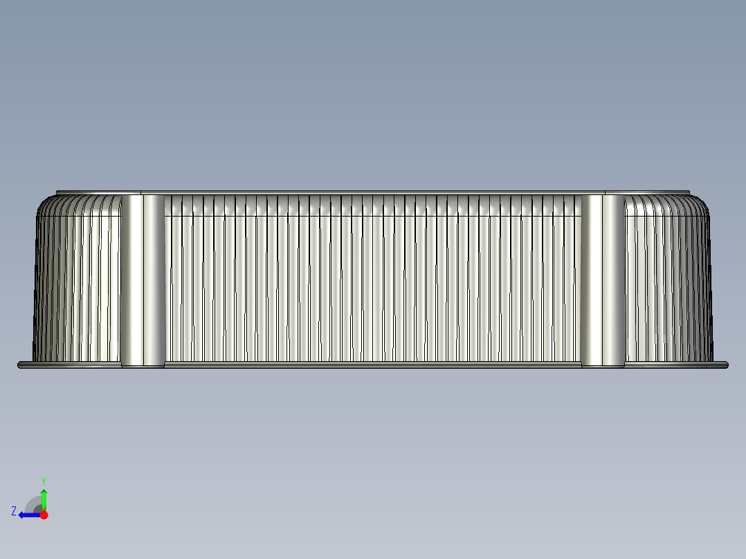 置物架盘右视图