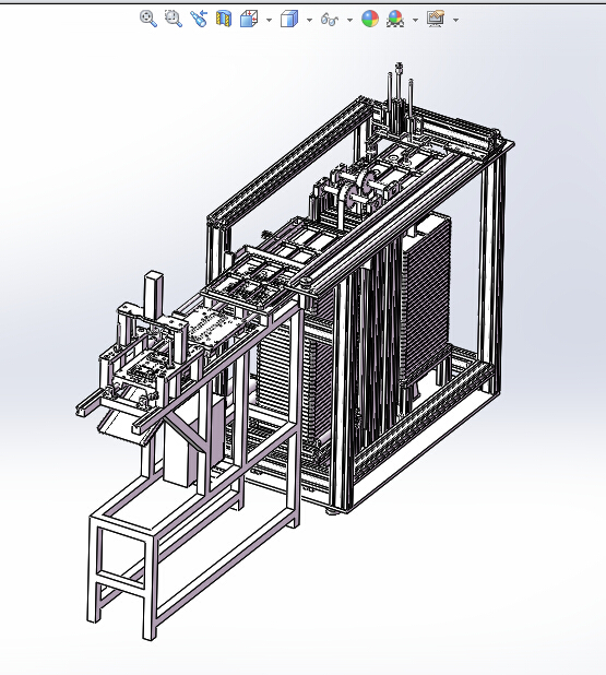 手机外壳的自动化生产加工设备