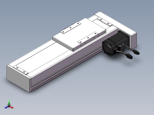 精密模组MC140-L05-200-BR-M200-C4正等轴测缩略图