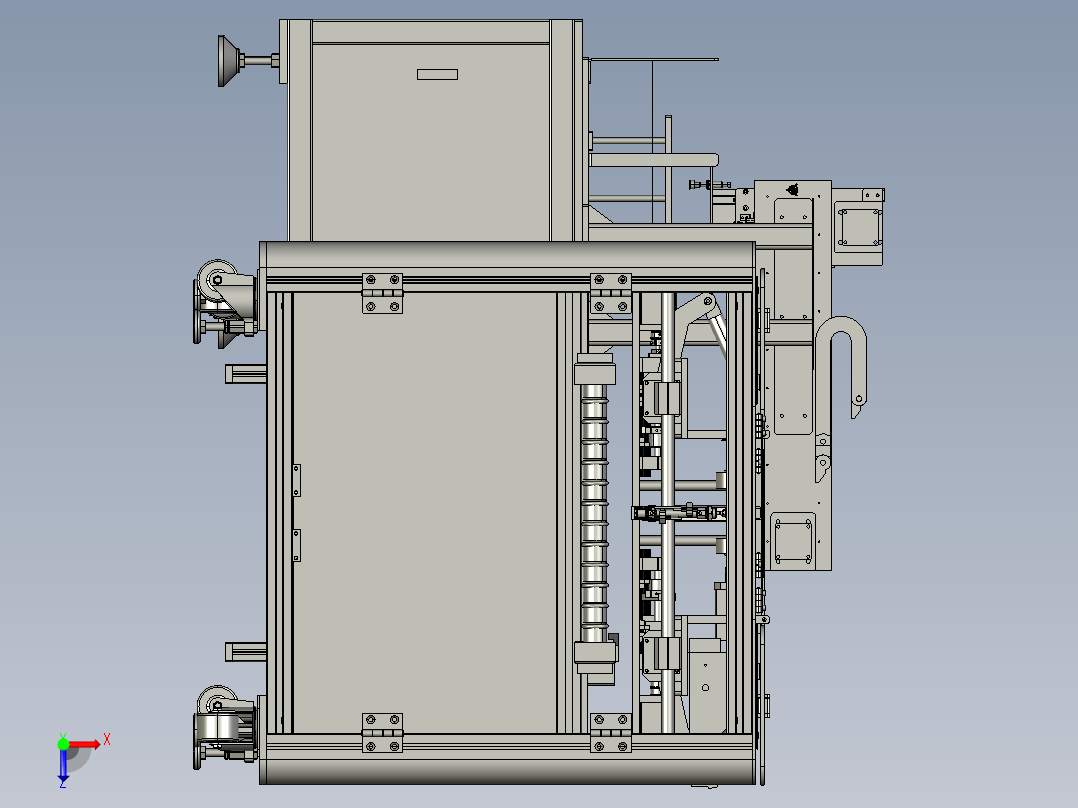 自动装袋叠衣机三维图=942833==200俯视图