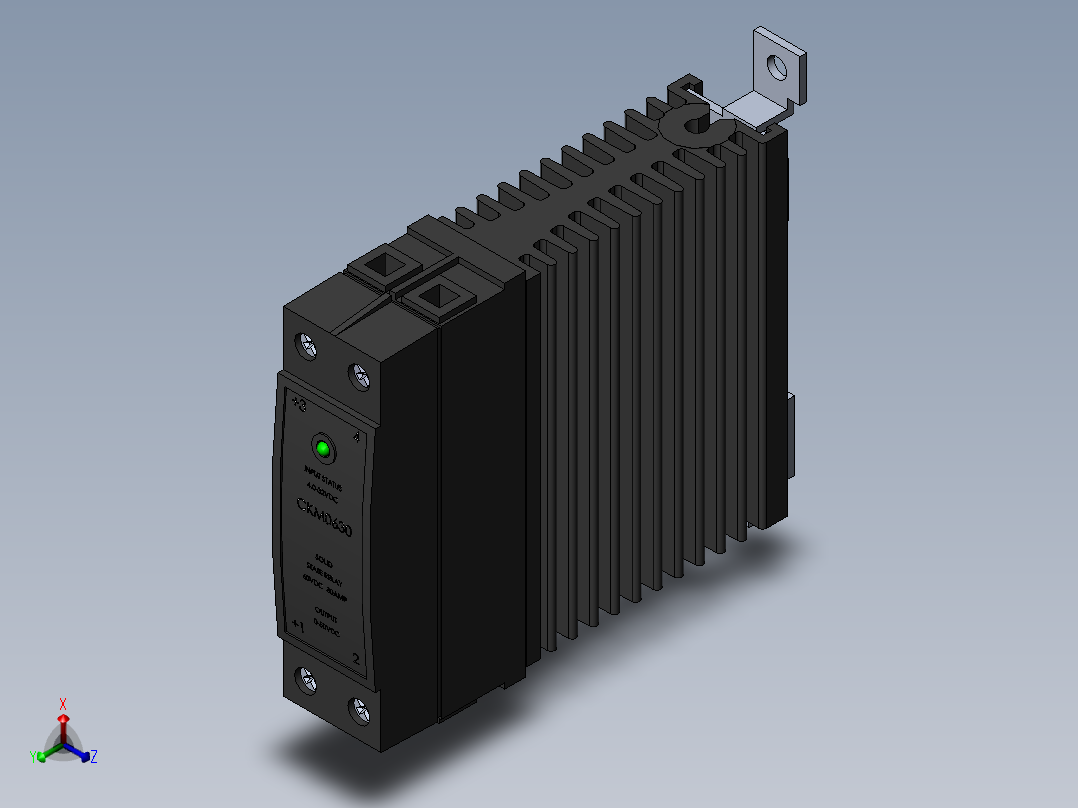 固态继电器，CKM系列，DIN导轨安装，CKM0630