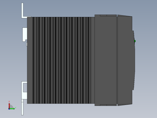 固态继电器，CKM系列，DIN导轨安装，CKM0630左视缩略图