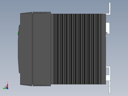 固态继电器，CKM系列，DIN导轨安装，CKM0630右视缩略图