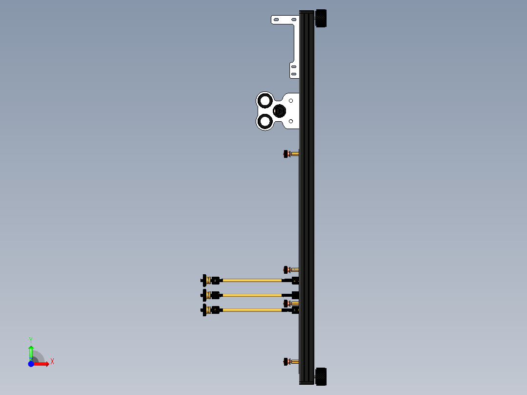 PC工作台开放式框架R1.0.zip前视图