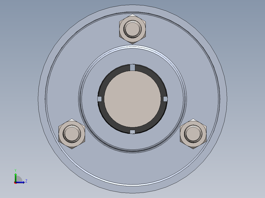 联轴器 (19)左视图