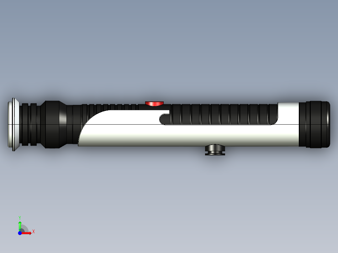 魁刚精灵光剑道具前视图