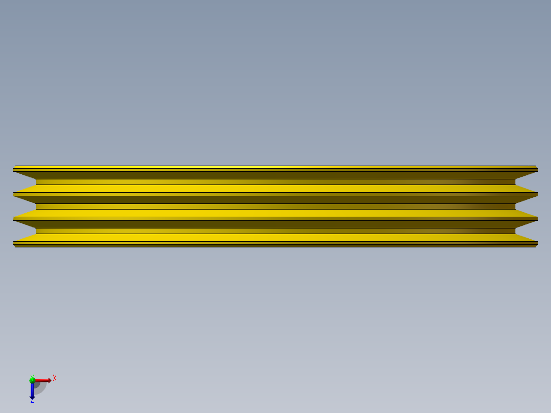 Q220-带轮数控加工工艺及编程设计【三维零件】俯视图