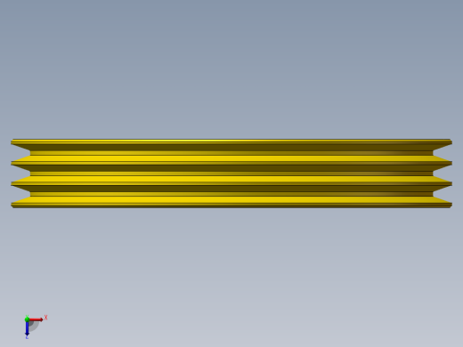 Q220-带轮数控加工工艺及编程设计【三维零件】俯视缩略图