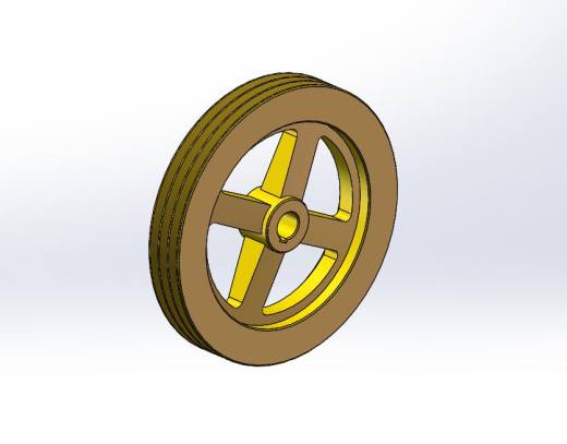 Q220-带轮数控加工工艺及编程设计【三维零件】缩略图