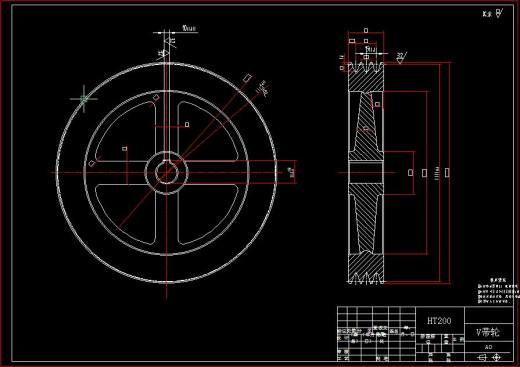 Q220-带轮数控加工工艺及编程设计【三维零件】缩略图