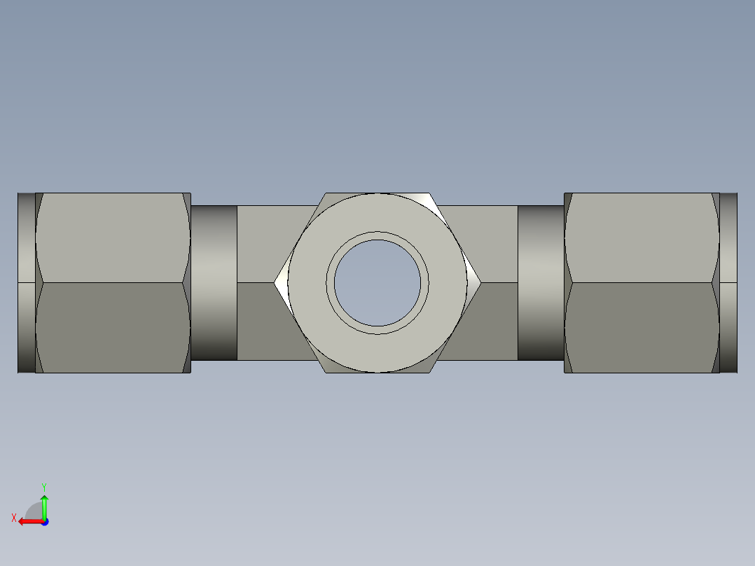 卡套式工业通用硬管接头8_kbu-s后视图