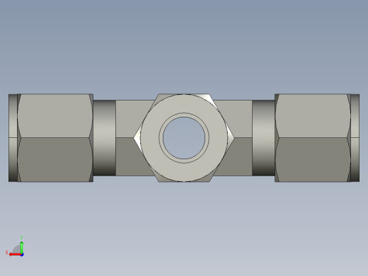 卡套式工业通用硬管接头8_kbu-s后视缩略图
