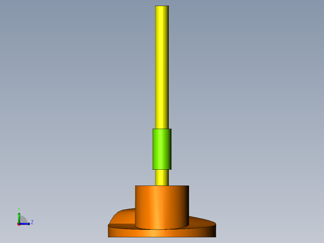 圆柱凸轮左视图