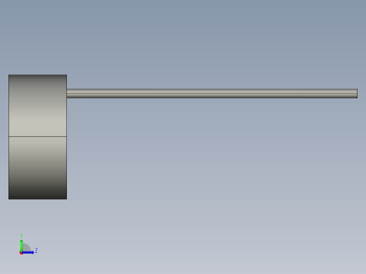 基恩士CA-DRW4F_kc图纸模型左视缩略图