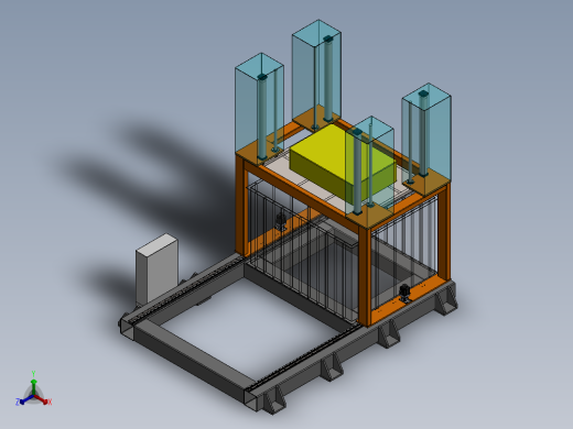 电池包测试正等轴测缩略图