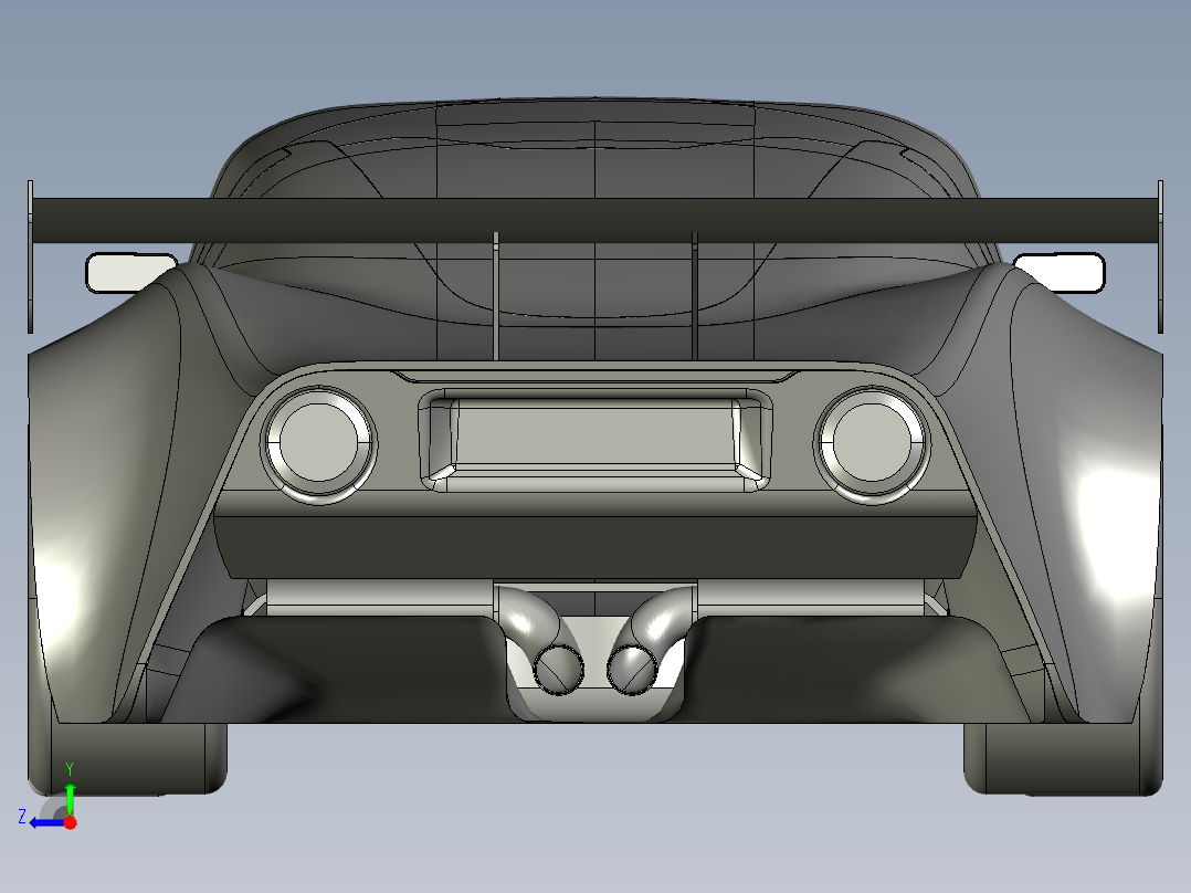 汽车车身 (85)右视图